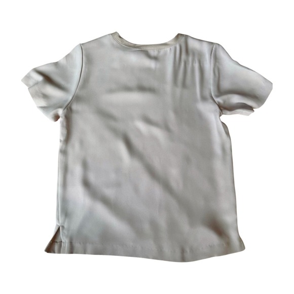 Open Edit Tan Relaxed Fit Short Sleeve Shirt Top XXS - Picture 2 of 5